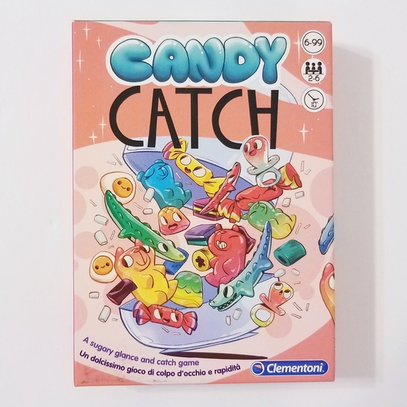 Candy Catch - A Sugary Glance And Catch Card Game For 2-6 Players By Clementoni - Picture 1 of 6